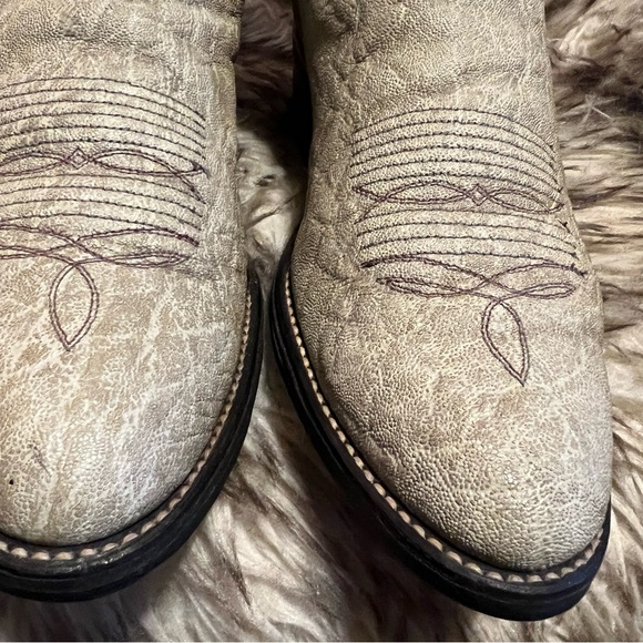 Dan Post Men's Western Boots - Tan and Cream - Picture 9 of 16